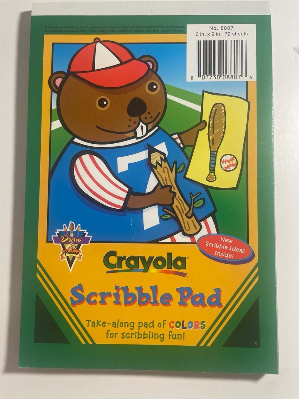 Crayola Scribble Pad 6x9 No 8807